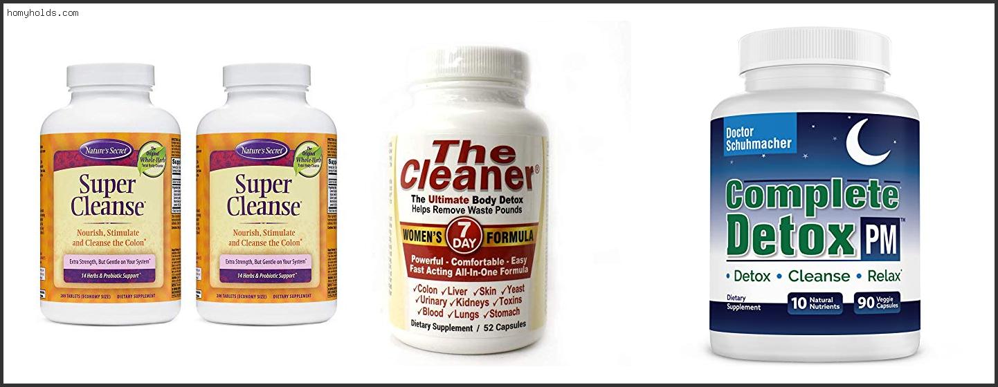 Top 10 Best Body Detox Cleanse (2022) Homy Holds