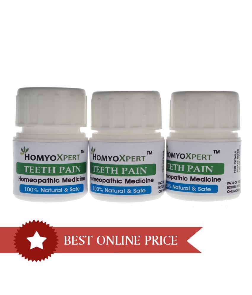 HomyoXpert Tooth Pain Homeopathic Medicine For One Month HomyoXpert