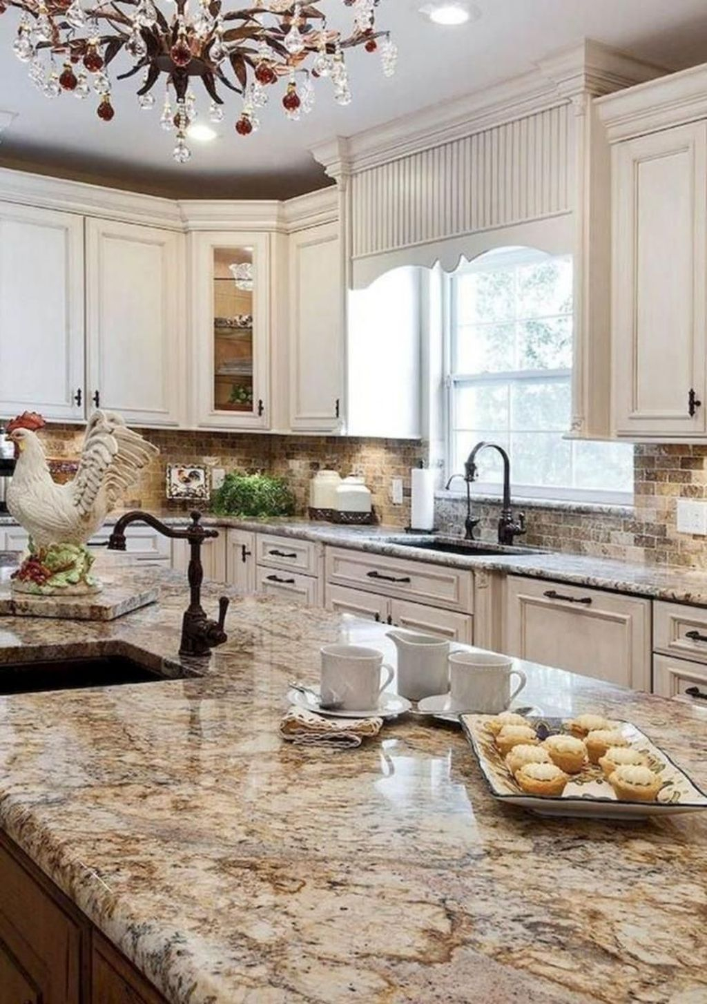 52 Fancy French Country Kitchen Design Ideas HOMYSTYLE