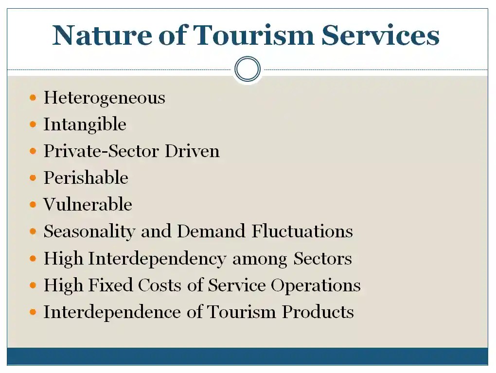 Tourism Services Meaning, Nature and Marketing Strategies Honable