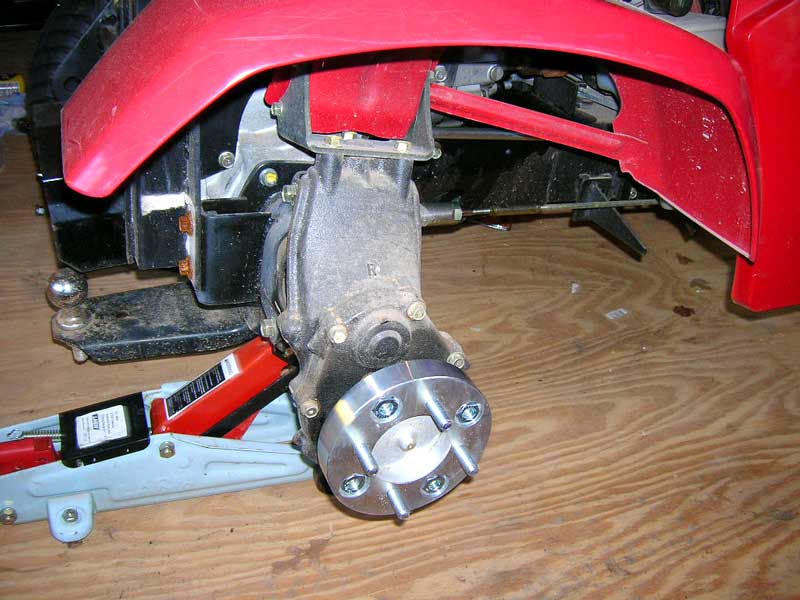 Custom Wheel Adapters for Honda 5000 Series Tractors