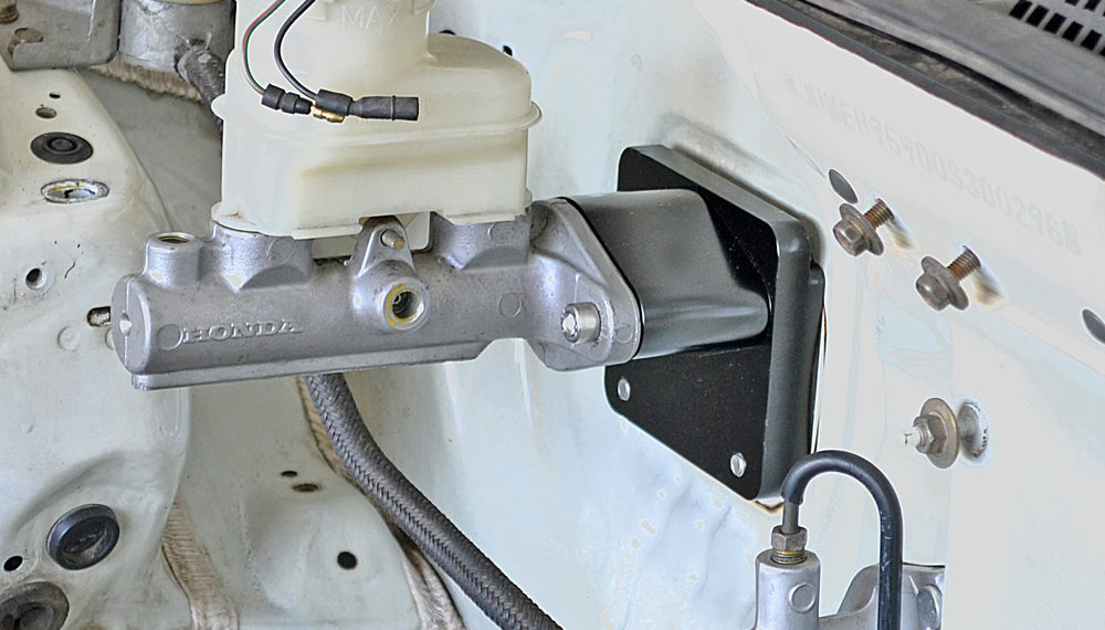 JTCC Inspired Civic Sedan Brake Booster Delete Finished Product Honed