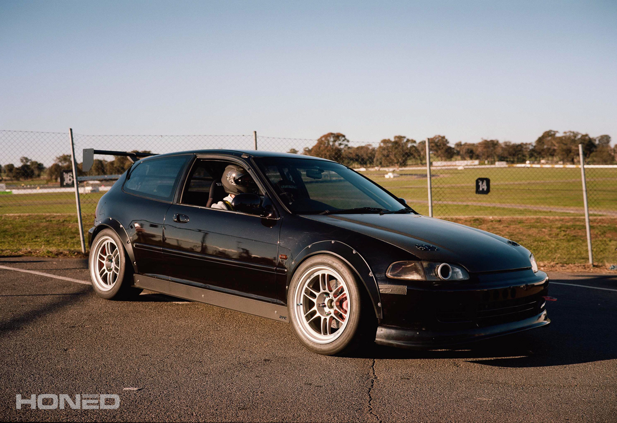 CRX Winton weekend with EXE Crew Honed Developments