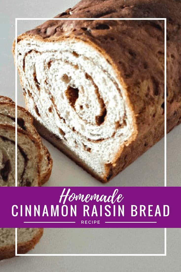 Homemade Cinnamon Raisin Bread Honest And Truly!