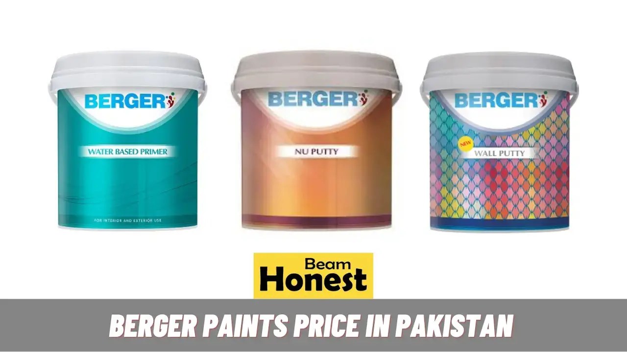 Berger Paint Price List in Pakistan 2024 Rate Today