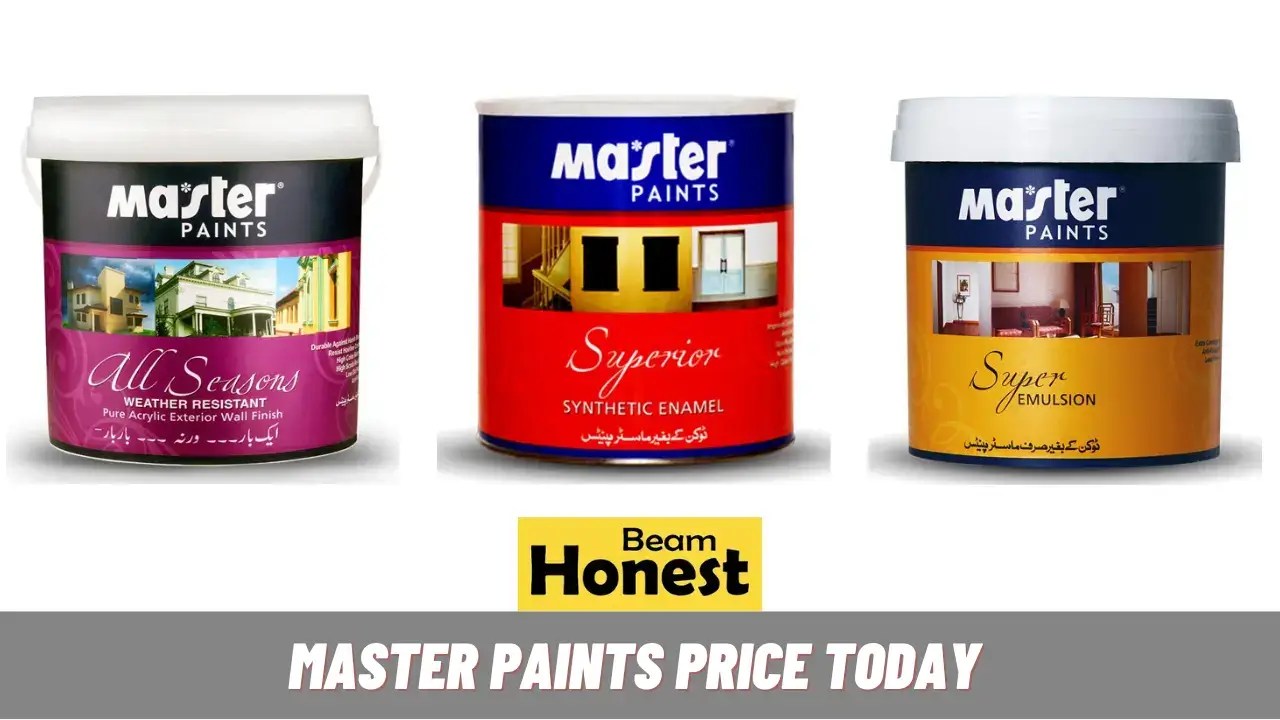 Master Paints Price List 2024 in Pakistan Updated Rates