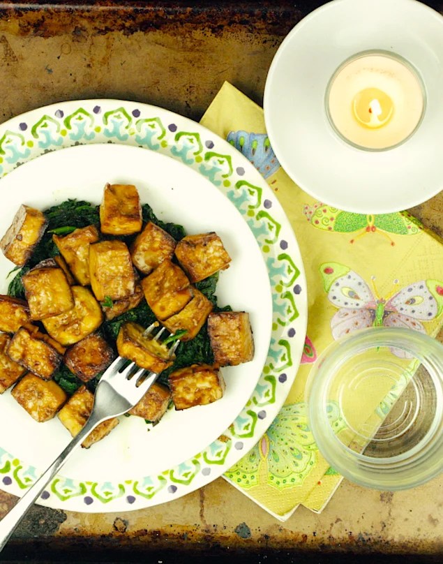 Soy Glazed Baked Tofu