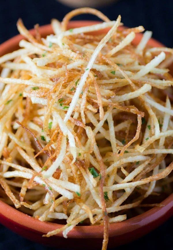 Homemade Shoestring Fries