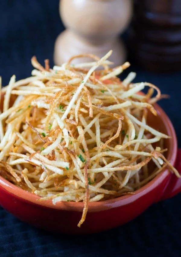 Homemade Shoestring Fries