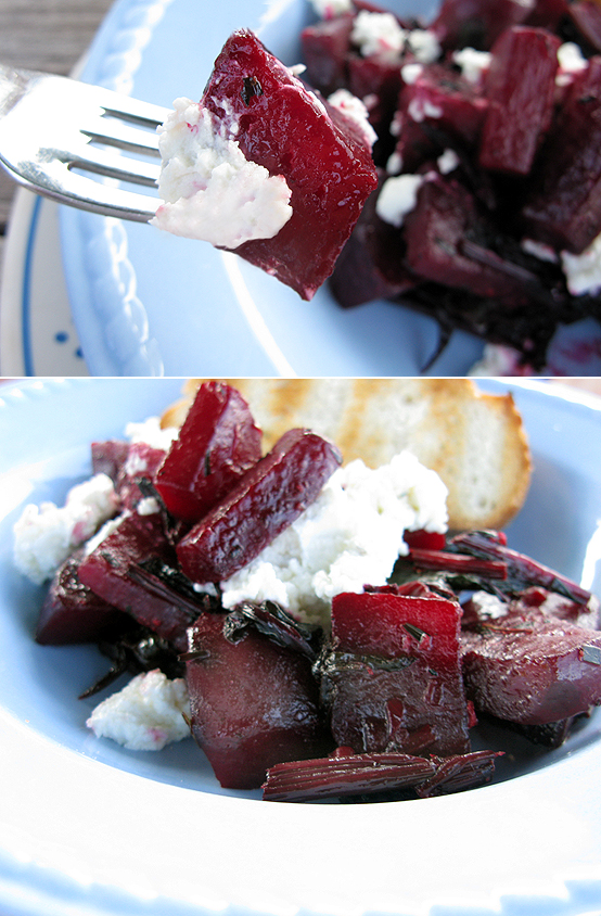 Beth's Beets & Goat Cheese Honest Fare