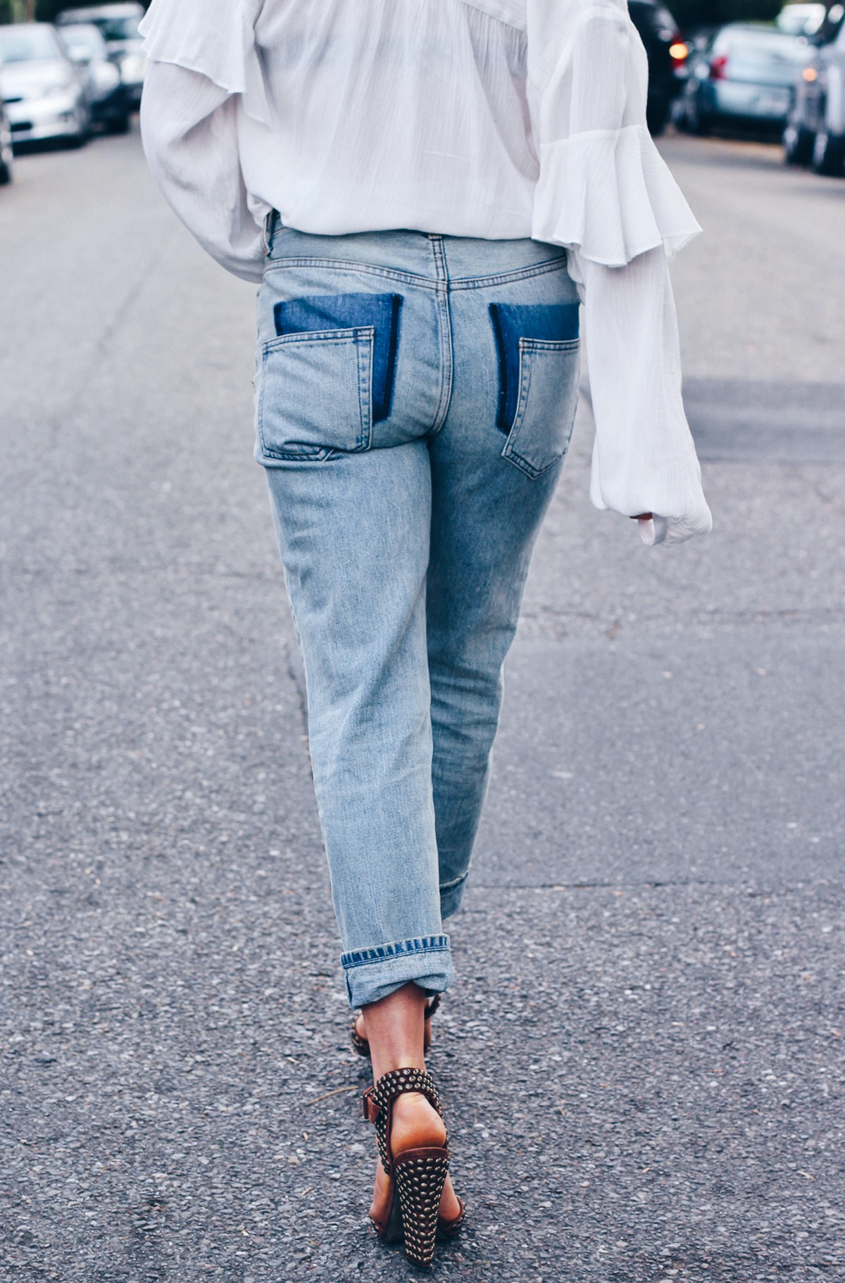 DIY Drop Pocket Jeans Honestly WTF
