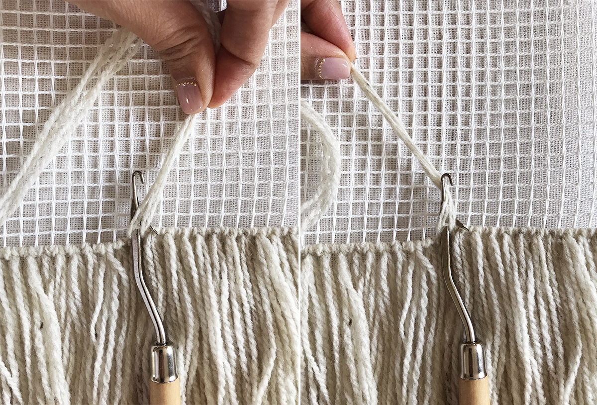 DIY Latch Hook Wall Hanging Honestly WTF