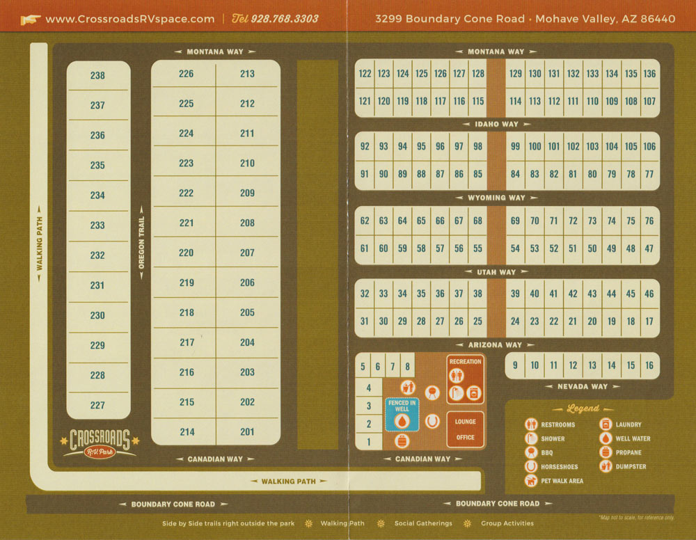 Crossroads RV Park Mohave Valley Honest RV Parks and Resorts
