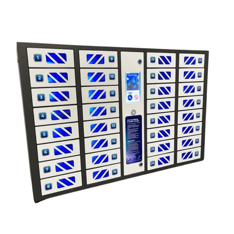 Secure Cell Phone Charging Station Locker