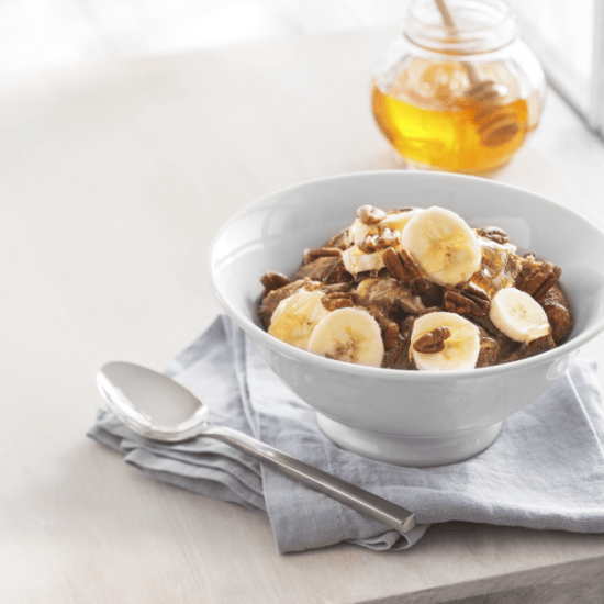 Breakfast Banana Bread Pudding National Honey Board