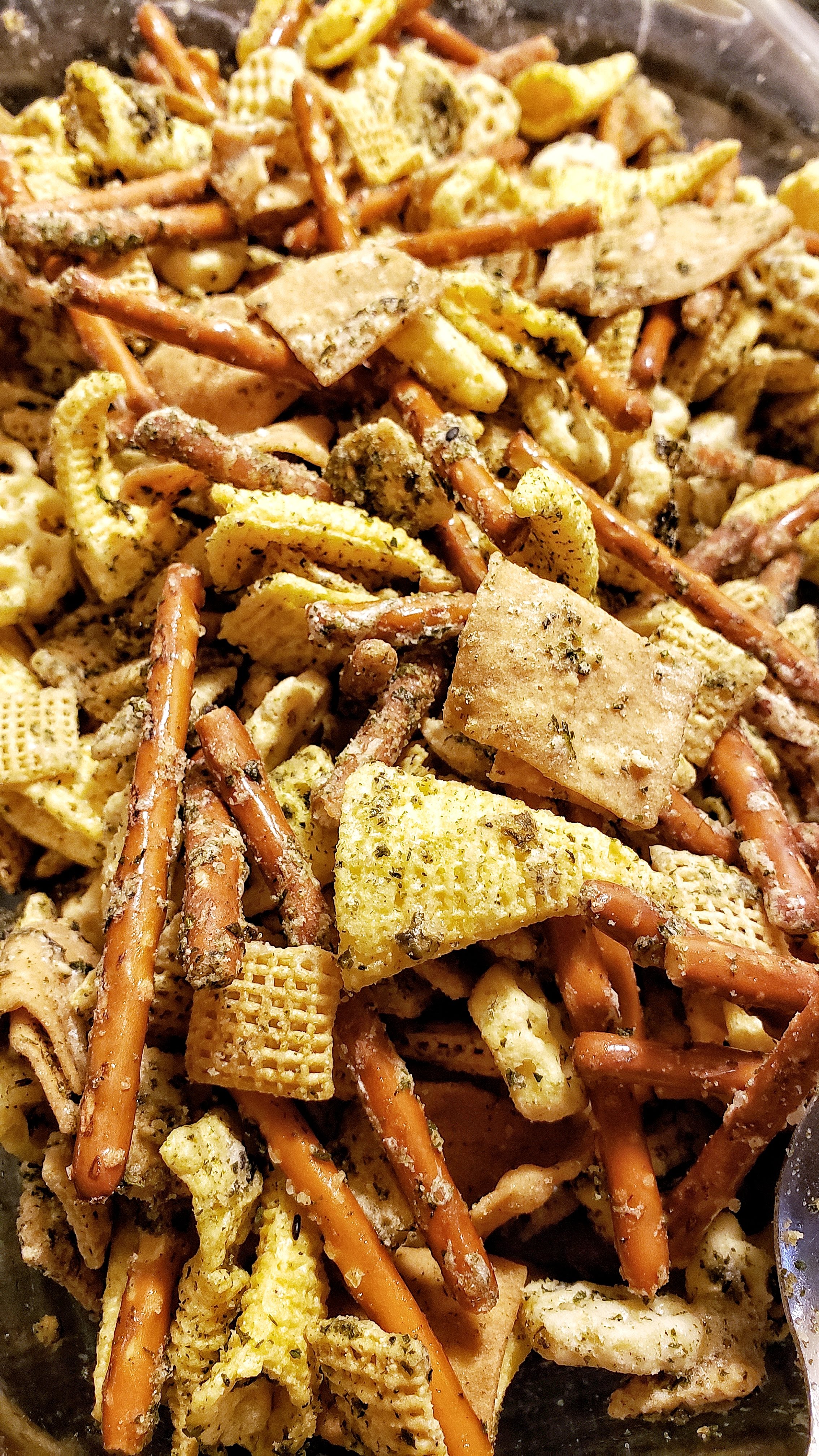 Easy Furikake Chex Mix (includes basic Chex Mix) Hawaii Style
