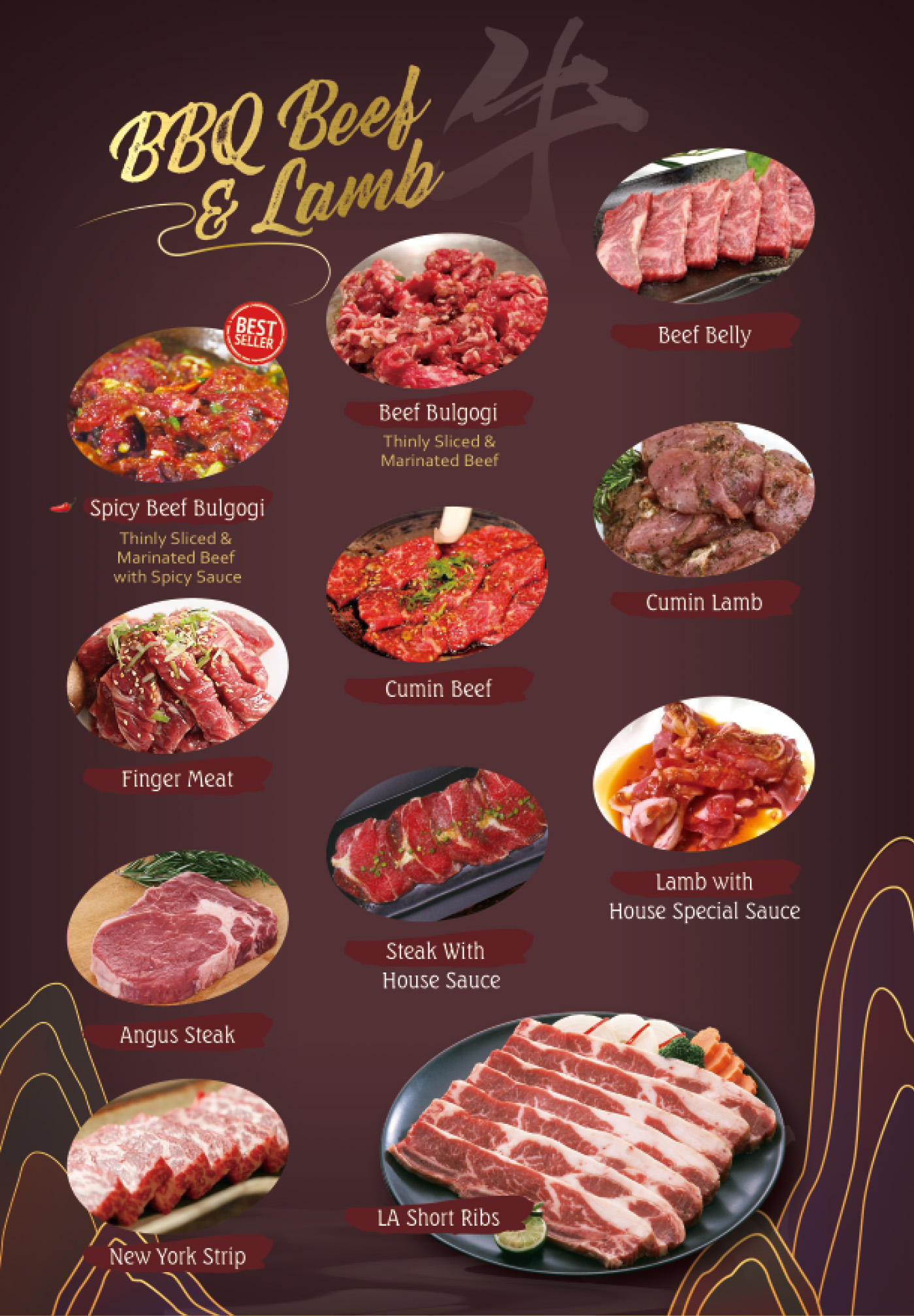 Hong BBQ & Hot Pot’s Ultimate Korean BBQ AllyouCanEat Menu