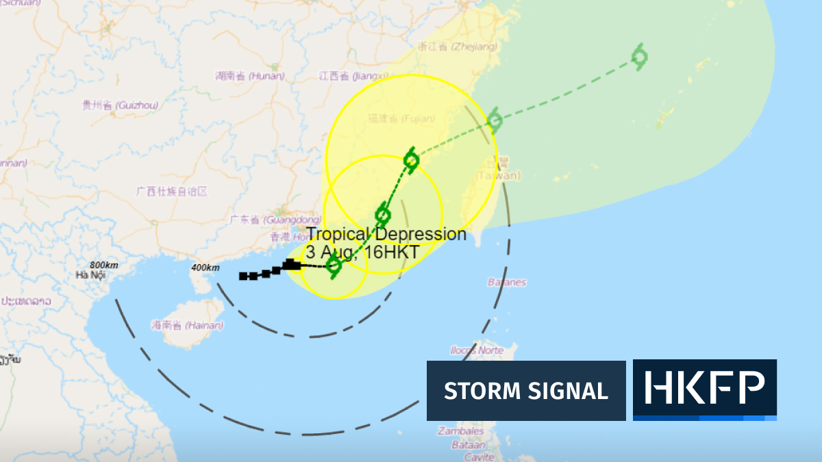 Hong Kong raises T3 storm signal as tropical cyclone skirts city Hong