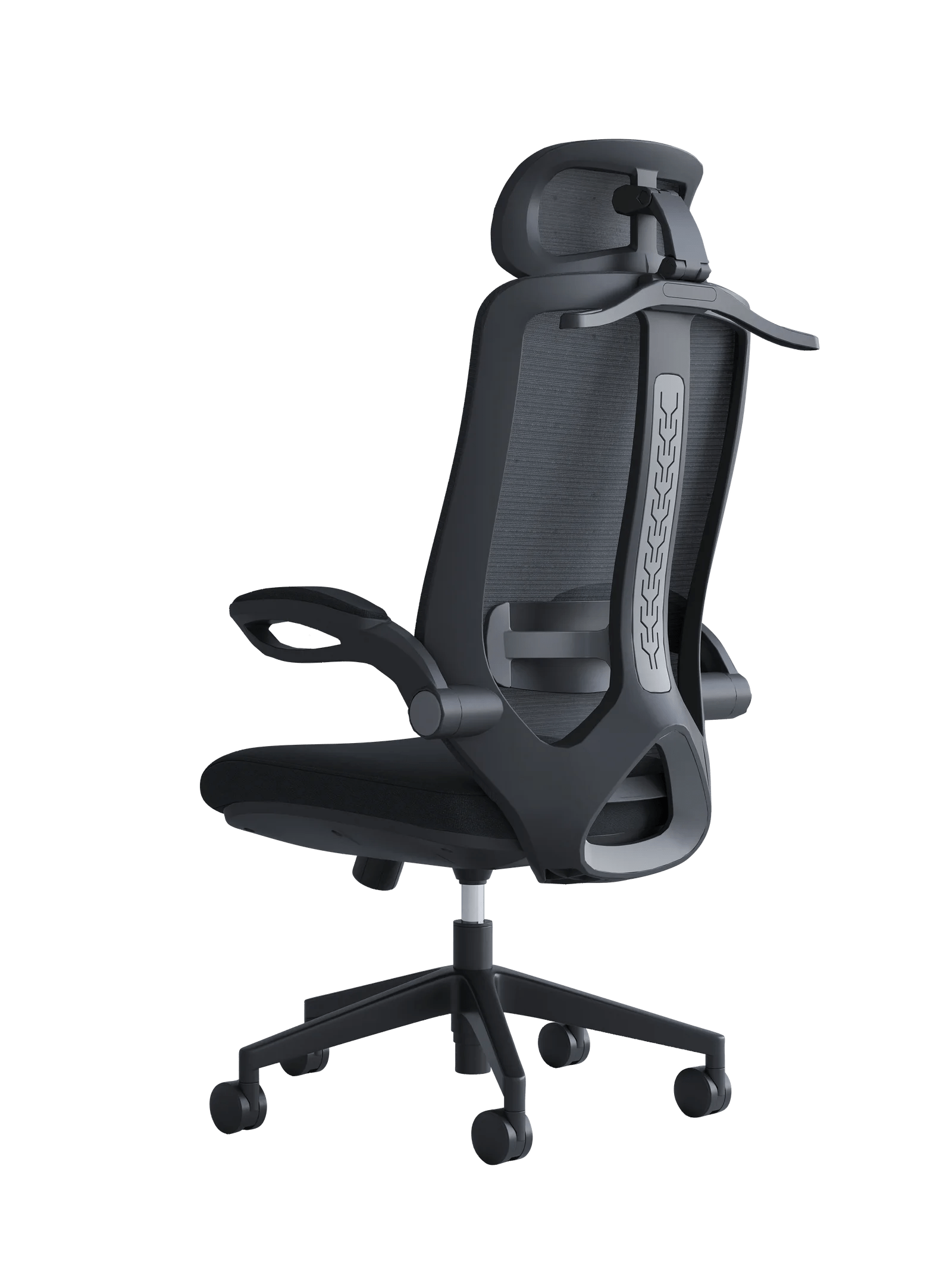 Lumbar Support Silla De Oficina Fabric and Mesh Ergonomic Office Chair