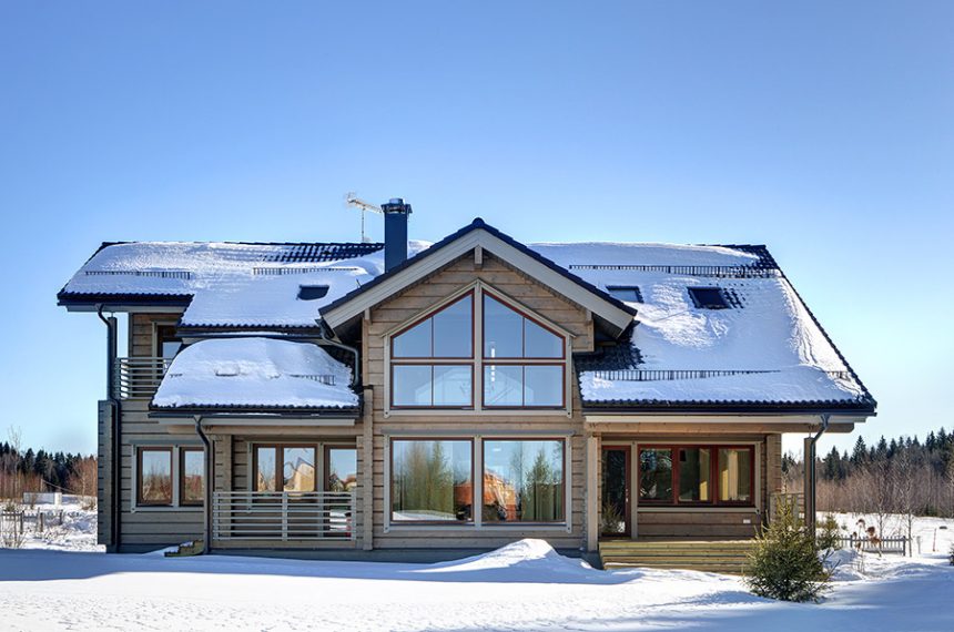 Fertighaus Blockhaus bauen HONKA