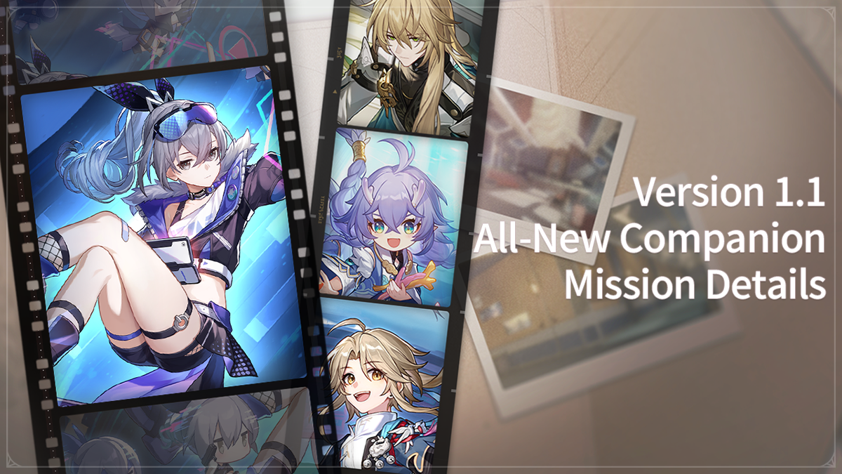 Version 1.1 All-New Companion Mission Details | Honkai: Star Rail 