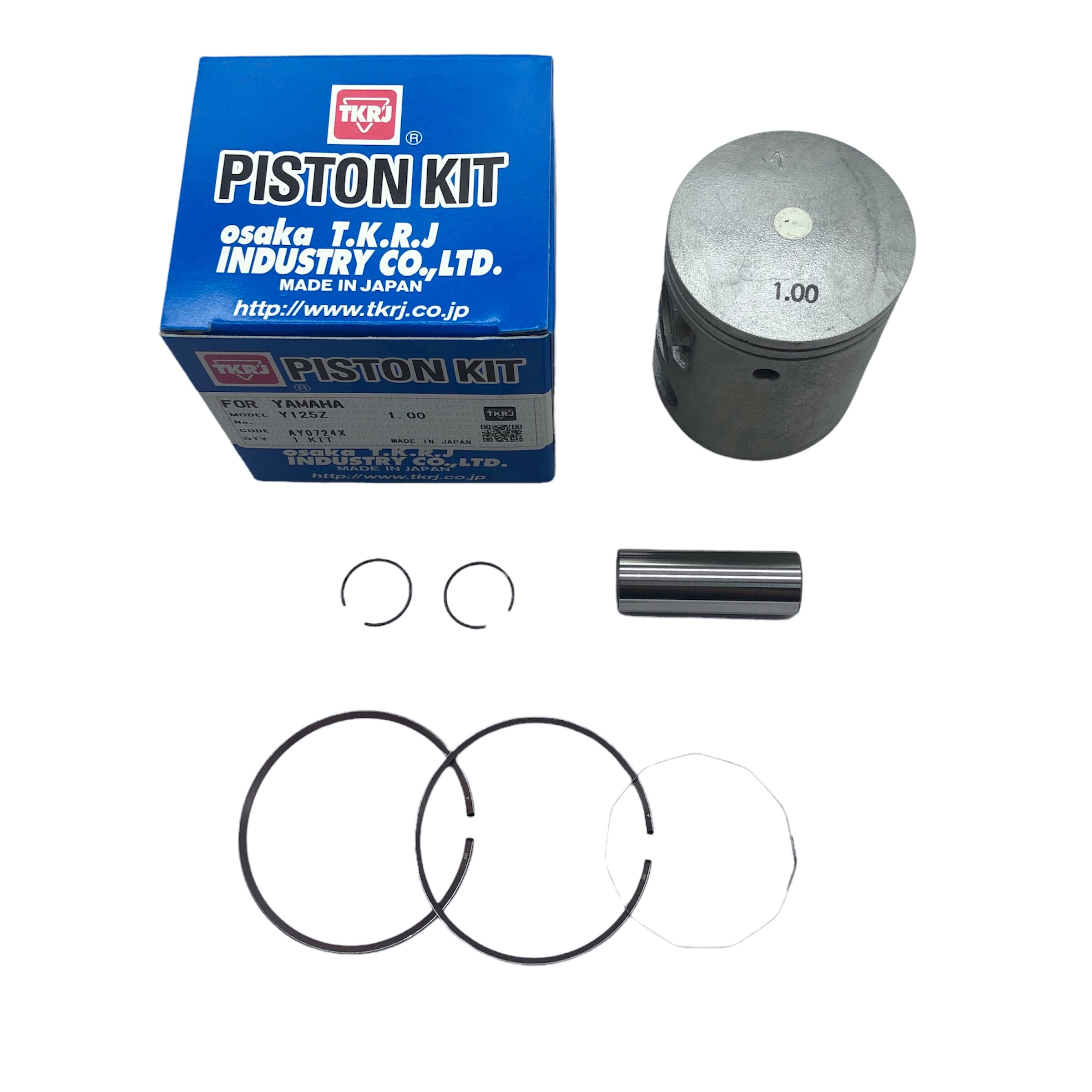 Y125Z PISTON KIT TKRJ Honlid Motor Parts