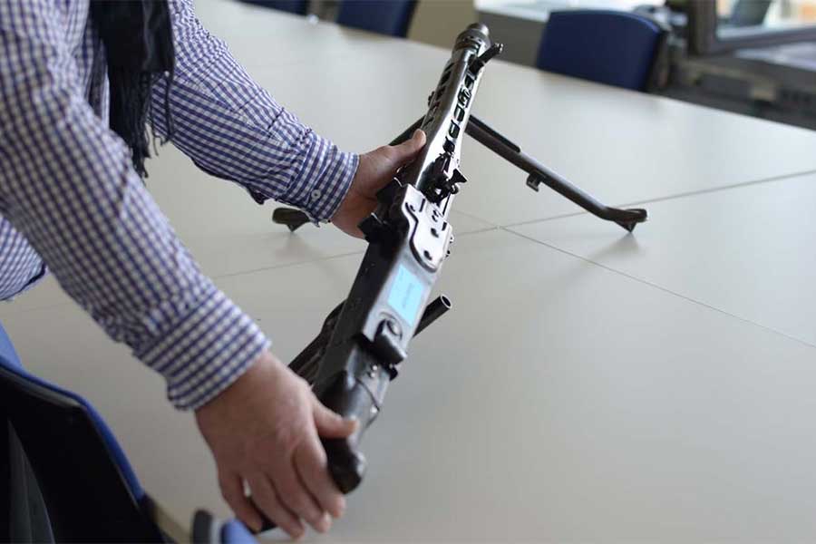 Scharfe Waffen aus beiden Weltkriegen bei 55Jährigem gefunden Honnef