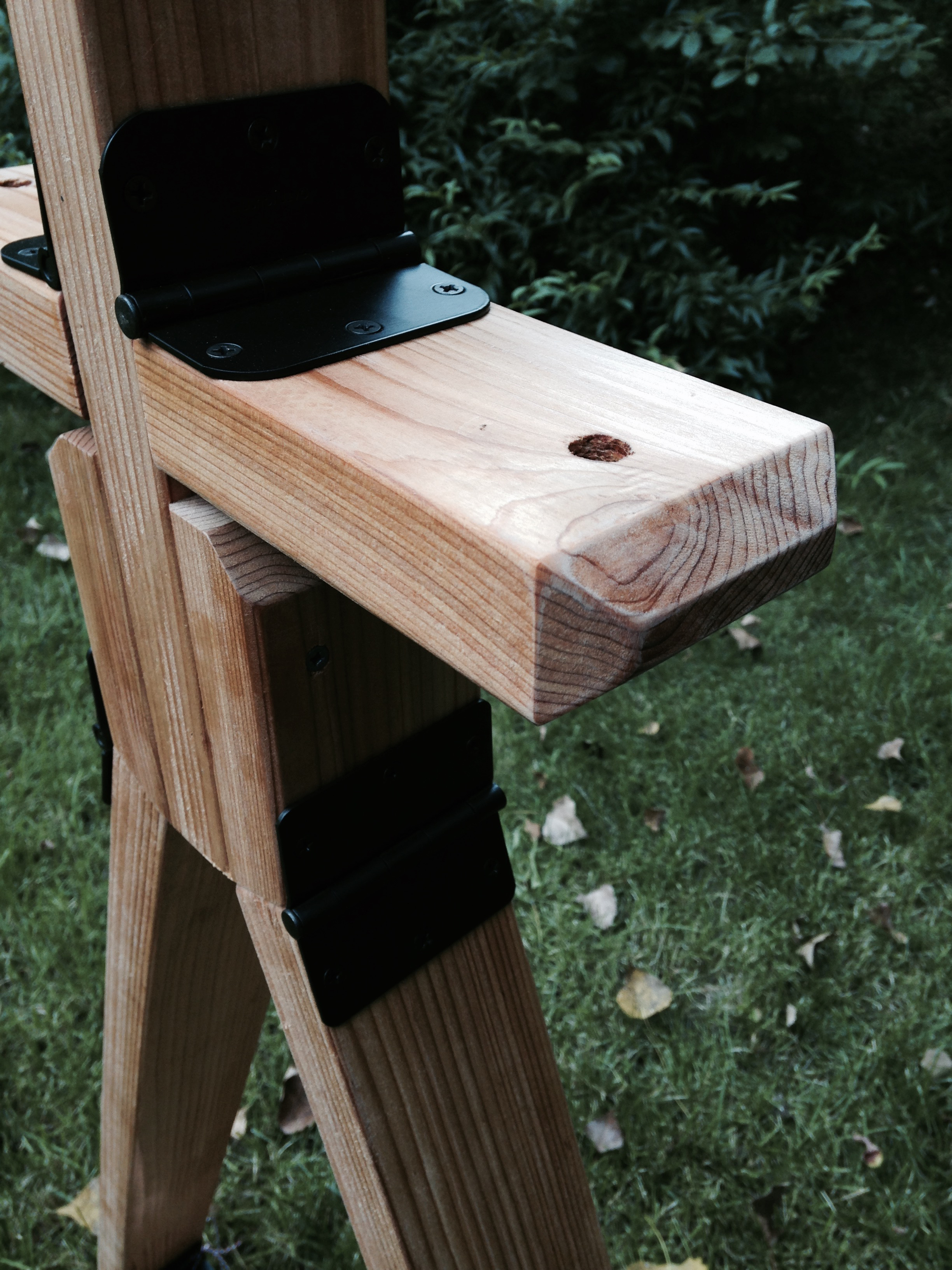 The Good German Armor Stand How to Make a Portable, Folding Wood Armor