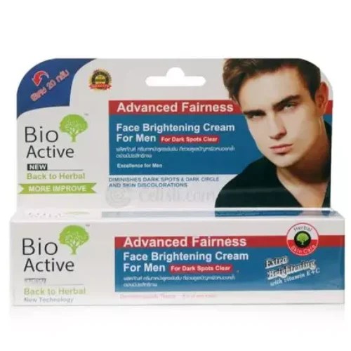 BIO ACTIVE FACE WHITENING CREAM FOR MEN 50G honorextech