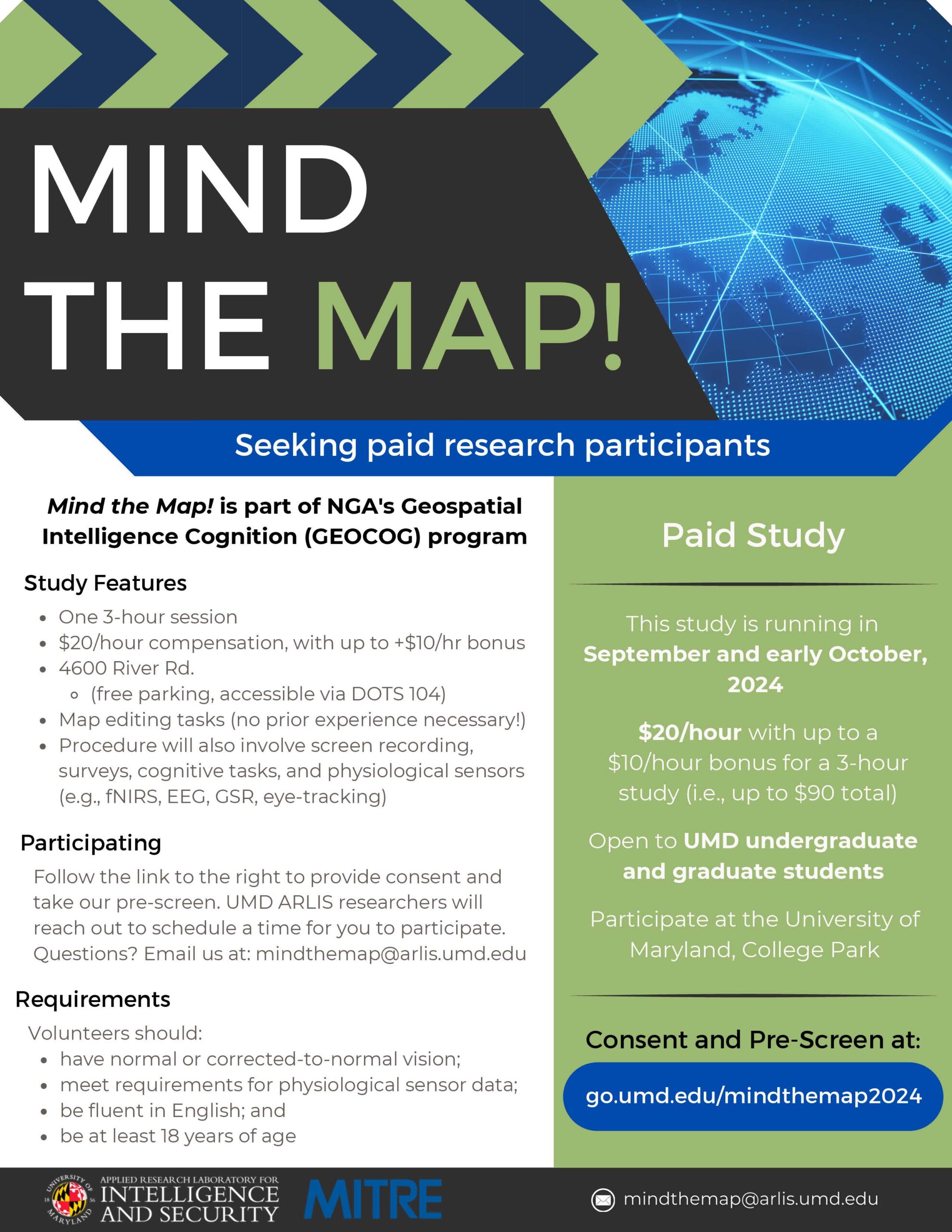 Mind the Map paid research study opportunity University of Maryland(03)