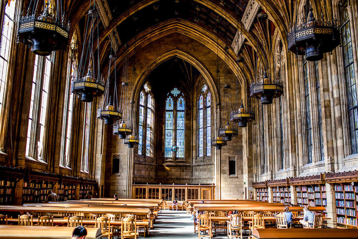 Suzzallo Library interior shot University of Washington Honors Program