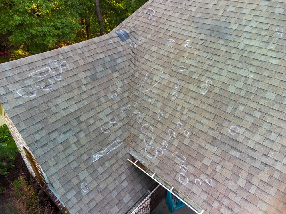 What Does Hail Damage On A Roof Look Like? Honor Services