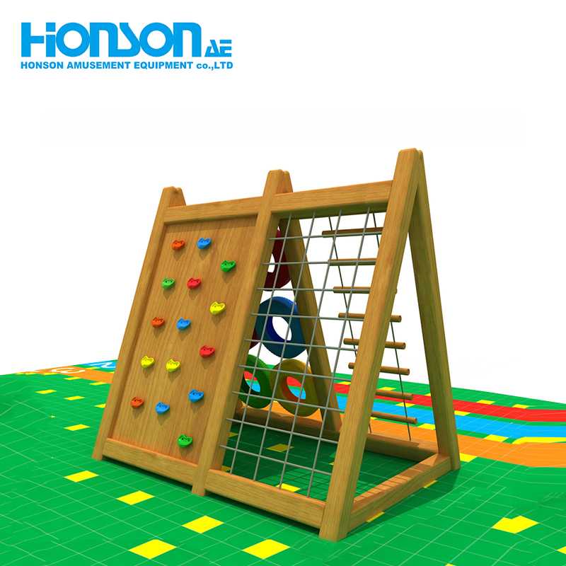 Wooden Climb Playground Series 02ProductsWenzhou Honson Amusement Equipment Co., LTD