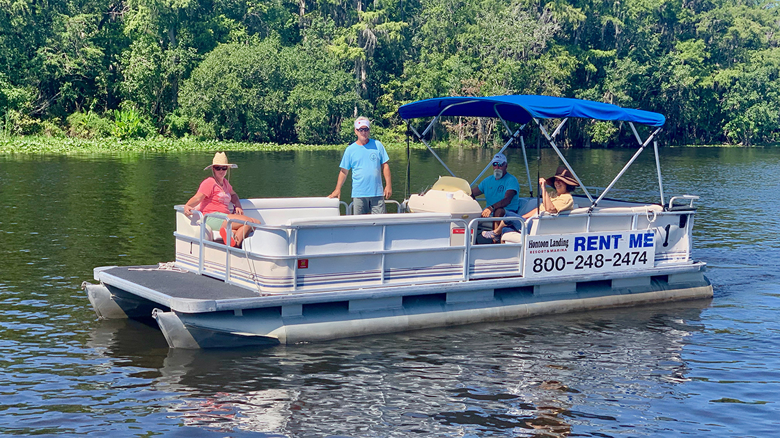Hontoon Landing Resort & Marina on the St. Johns River Boat Rentals