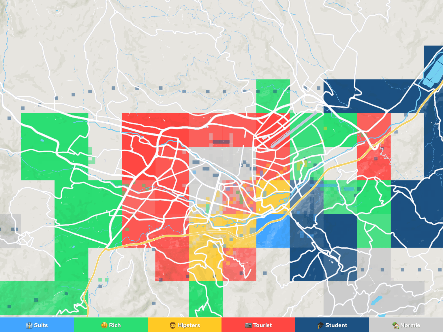 Tourist Map Of Cuenca Ecuador