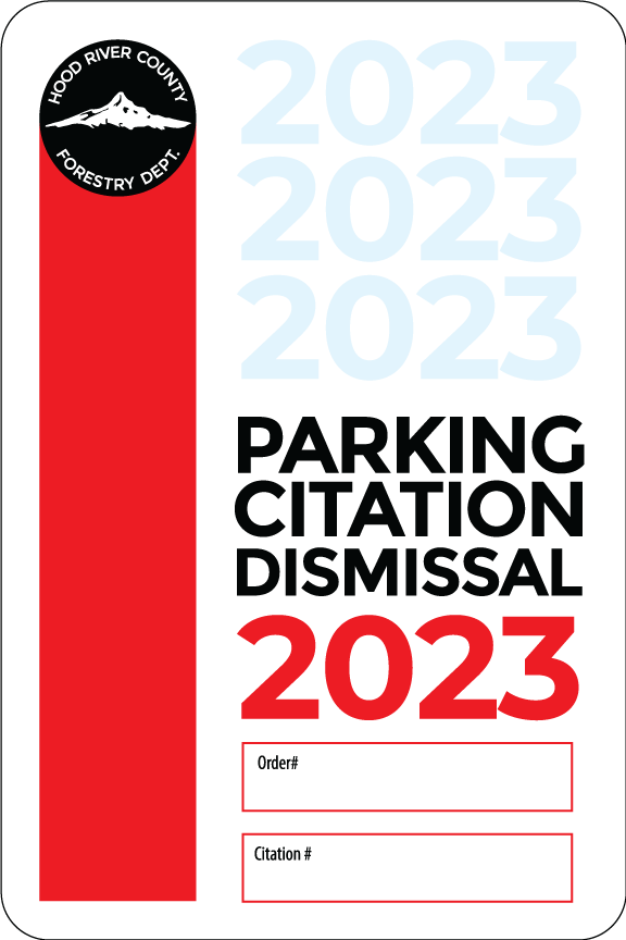 Hood River County Forest Daily Parking Permit Hood River County