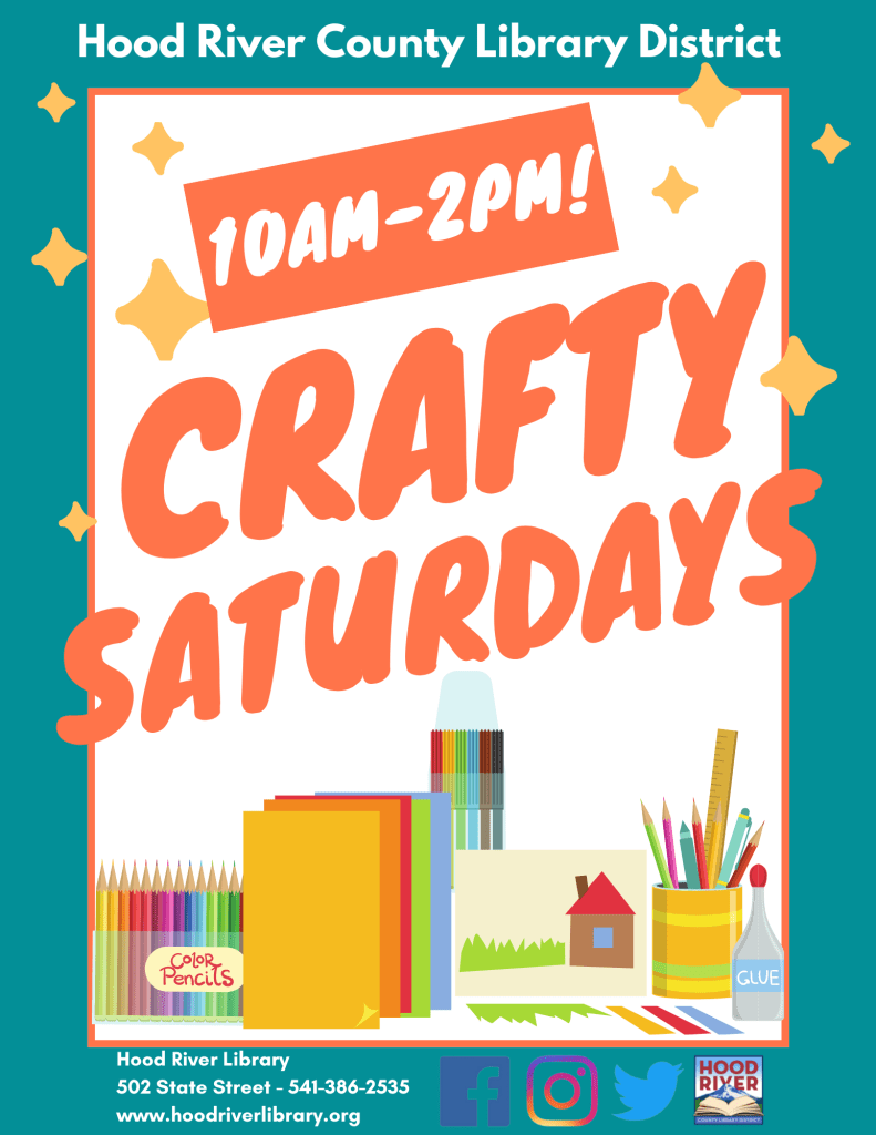 Kids Programs Hood River County Library District