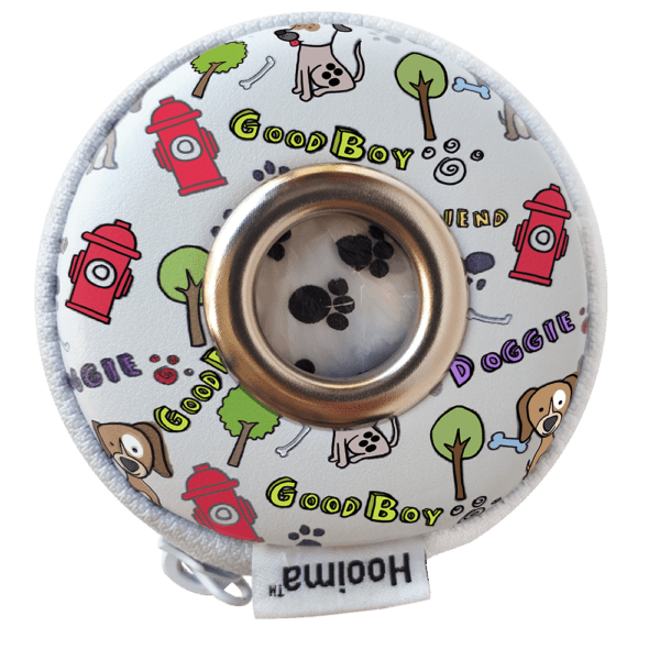 Paws N’ Roll Dog Poop Bags Holder for Leash with Clip and Waste Bags