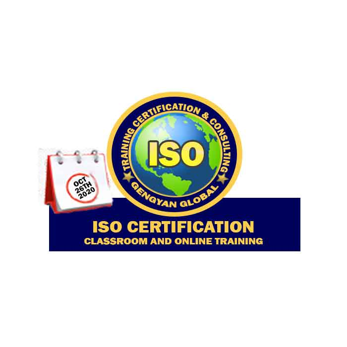 ISO Certification Classroom and Online