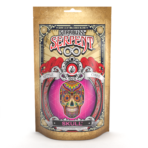 StarBuzz Serpent / Skull（ややマッタリめのBlueberry系とLicorice系のMix）