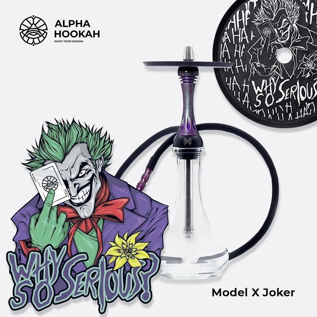 Кальян Alpha Hookah Model X Joker — 42 см Интернет магазин кальянов Hookah Flames