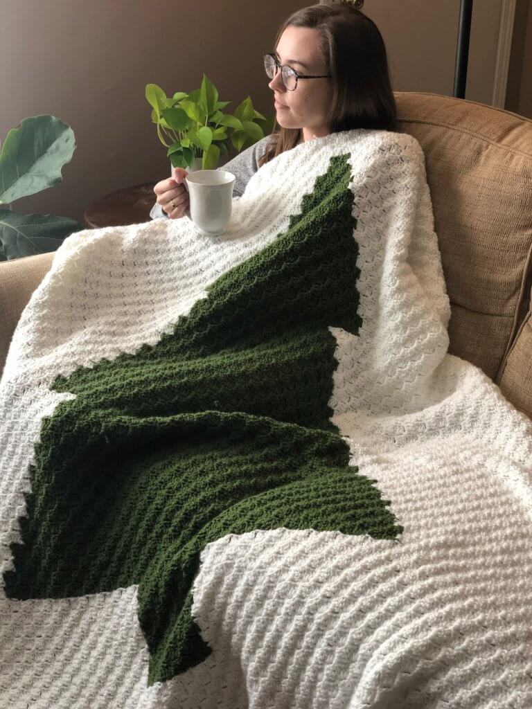 Crochet Loop Keychain Hook and Leaf