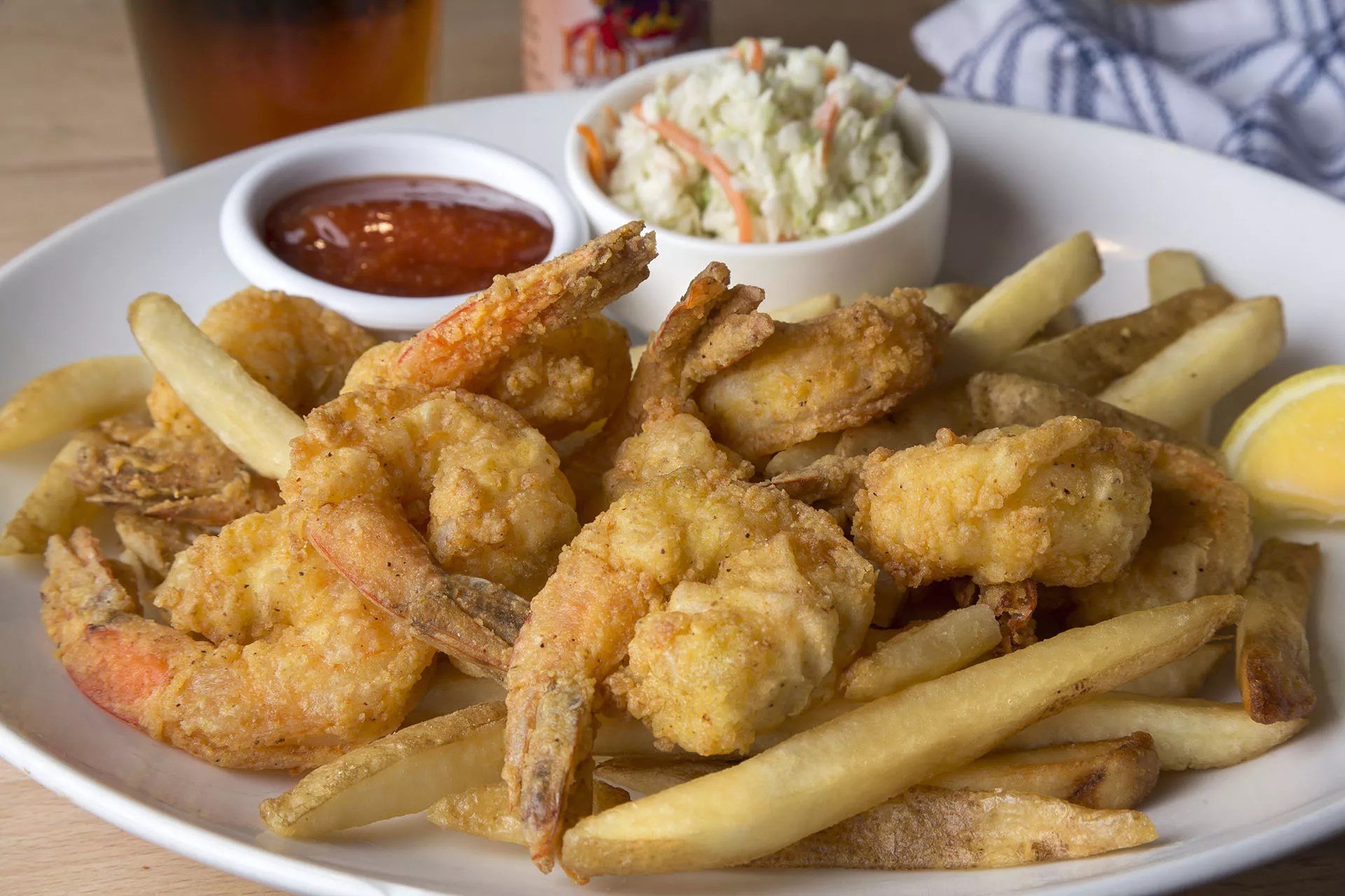 Dinner Fried Shrimp Harry's Restaurant