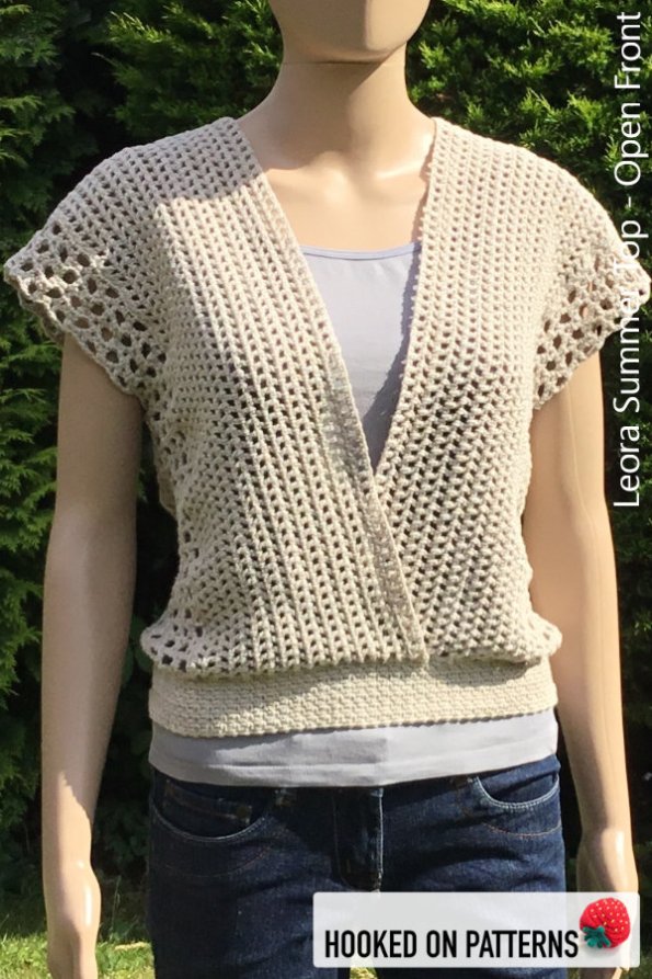 Crochet Summer Top Pattern For A Versatile Vest Hooked On Patterns