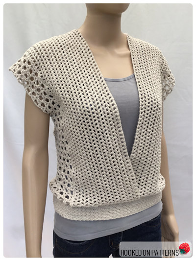 crochet sleeveless top