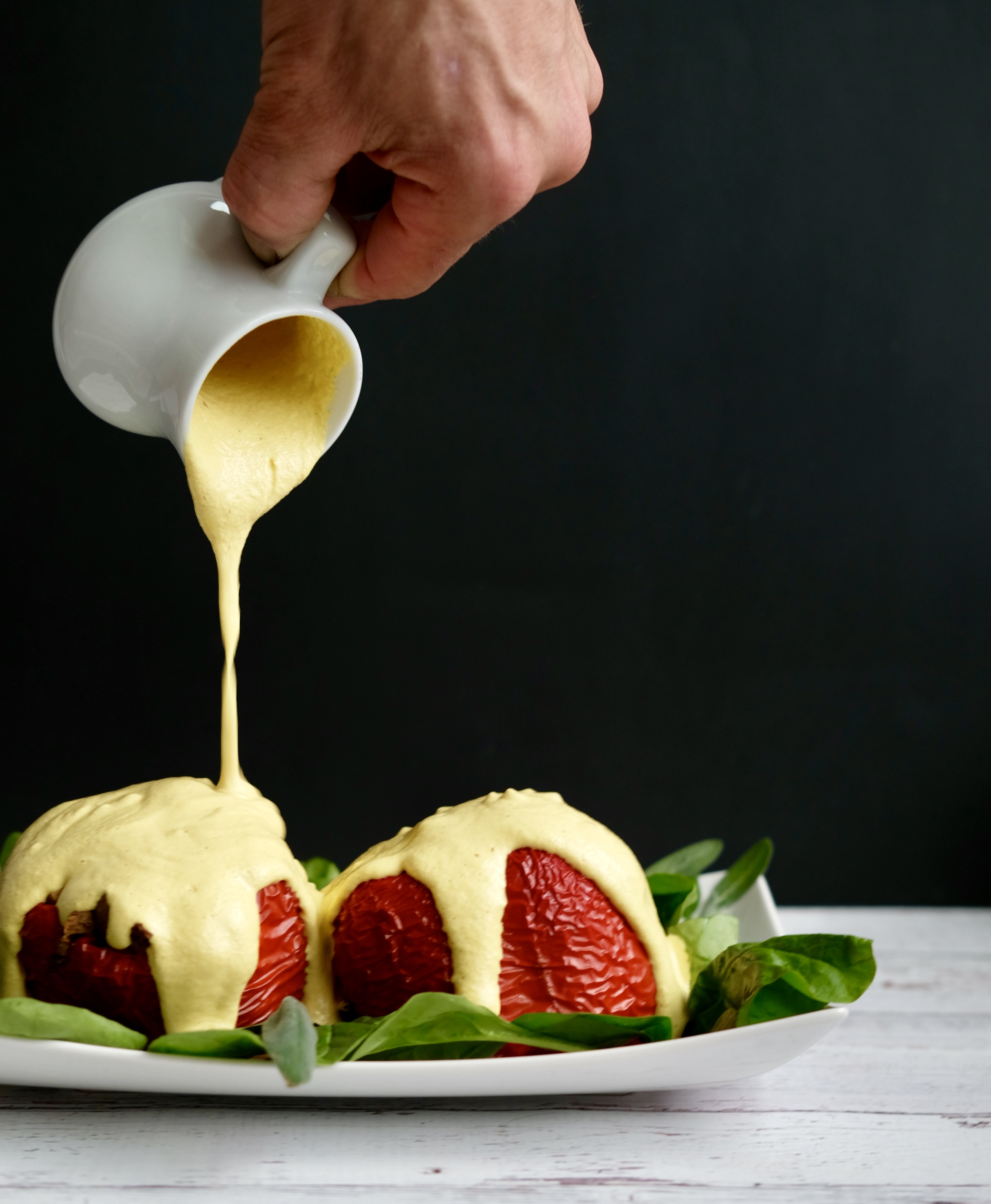 Vegan Hollandaise Sauce CashewBased GF & oilfree