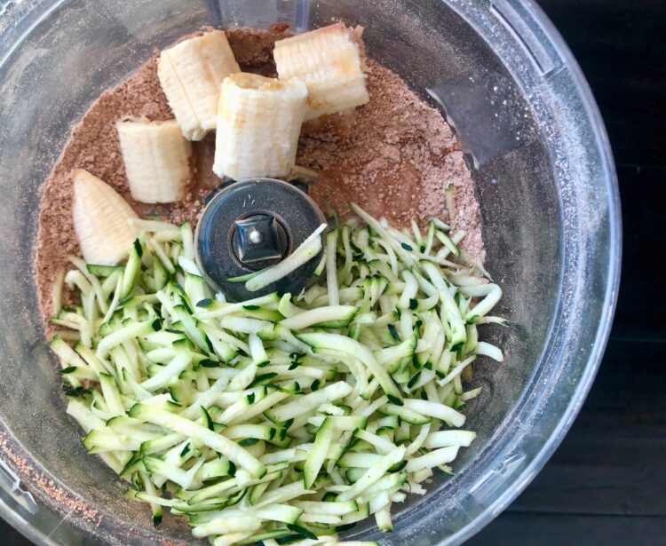 Chocolate Zucchini Banana Bread Vegan + GlutenFree HookedOnPlants