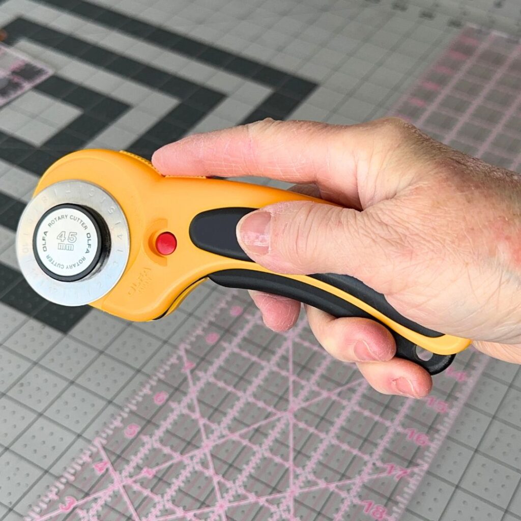 How to Use a Rotary Cutter Hooked on Sewing