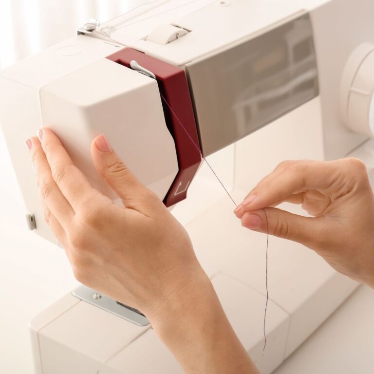 How to Thread a Sewing Machine - Hooked on Sewing