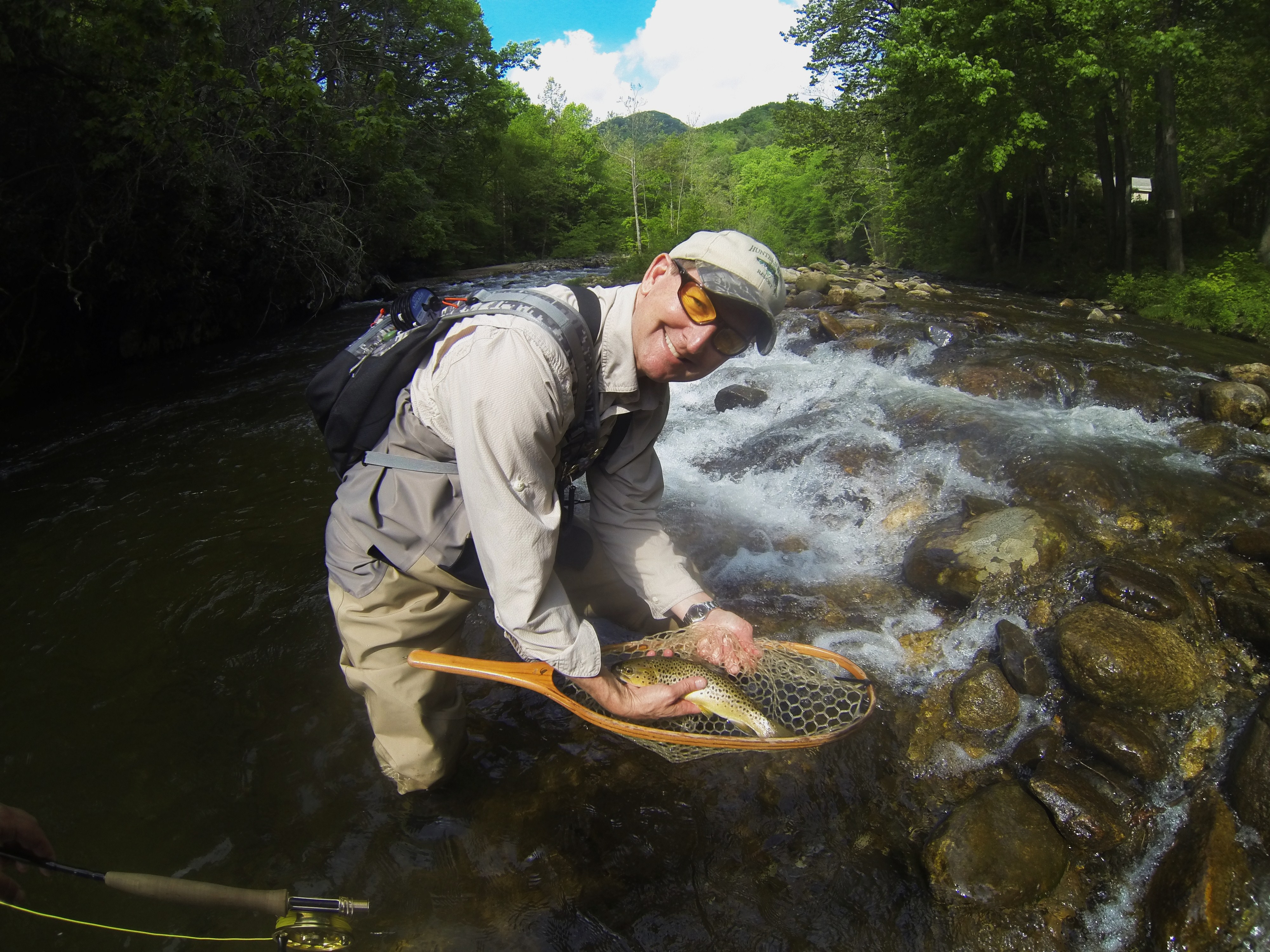 Guided fly fishing trips in Waynesville, NC Hookers Fly Shop and